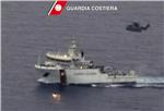 AT SEA ITALY MIGRANTS SHIP CAPSIZES