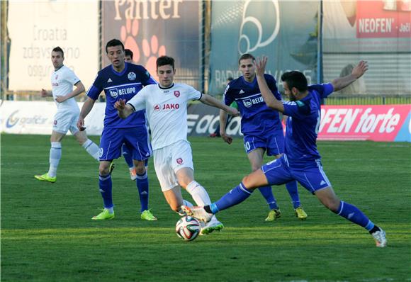 Slaven Belupo - Zagreb 1-0 - poluvrijeme 