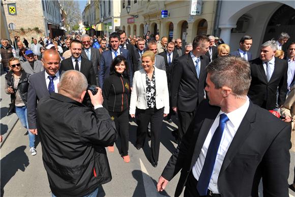 Predsjednica Grabar-Kitarović u posjeti Vukovaru