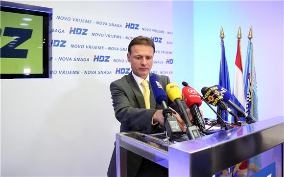 Konferencija za medije Hrvatske demokratske zajednice (HDZ)