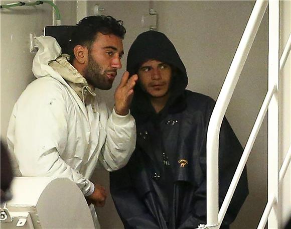 ITALY MIGRANT SHIP ARRESTS