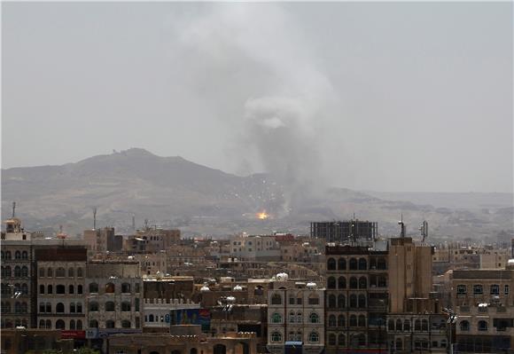 YEMEN UNREST SAUDI LED AIR STRIKES