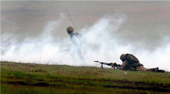 ROMANIA NATO DEFENCE DRILL