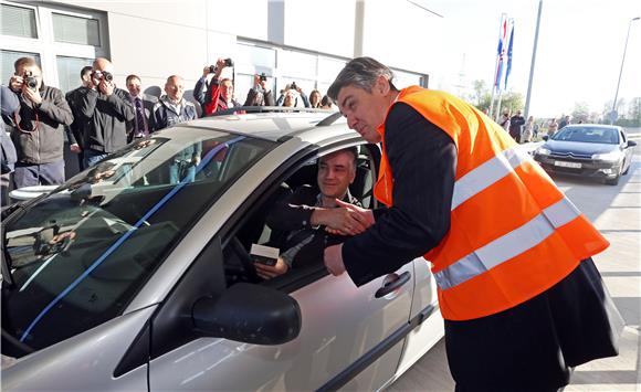 Otvorena dionica autoceste A11 Zagreb - Sisak