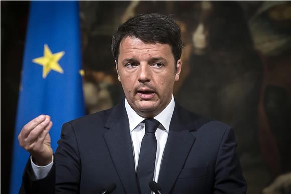 Renzi za zajedničku akciju EU-a protiv krijumčara migrantima