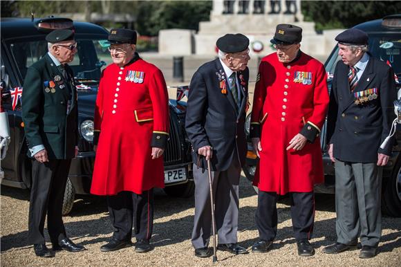 BRITAIN WWII VETERANS VICTORY IN EUROPE DAY