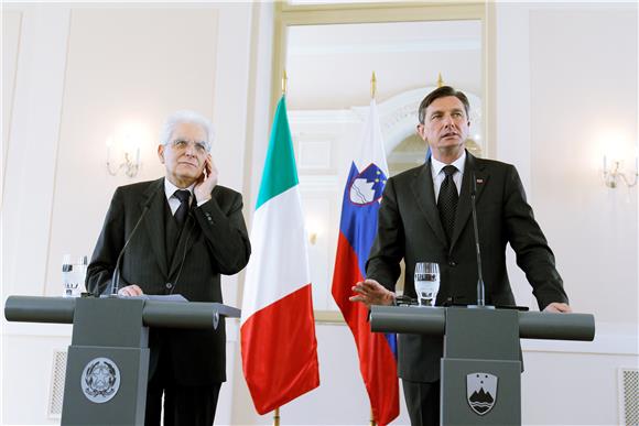 Pahor i Mattarella: Nastaviti širenje EU na Balkan i zaustaviti imigrantsku tragediju