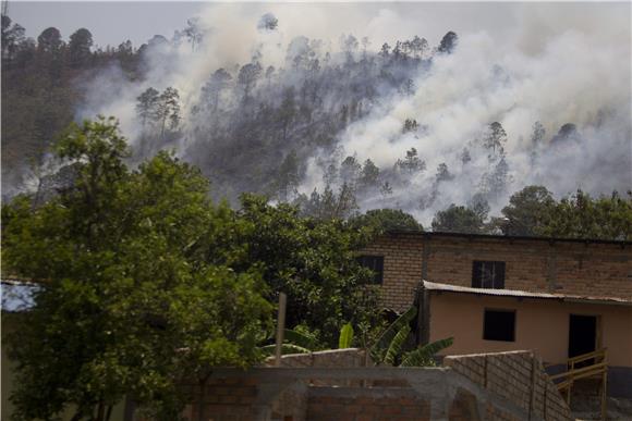 HONDURAS WILDFIRE