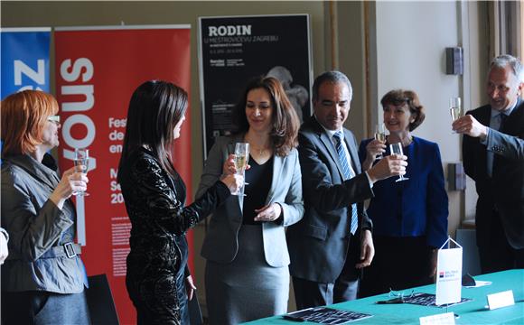 Konferencija za medije u povodu izložbe ''Rodin u Meštrovićevu Zagrebu