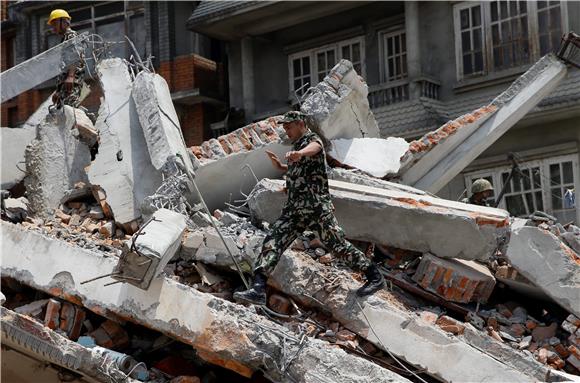 NEPAL EARTHQUAKE AFTERMATH 