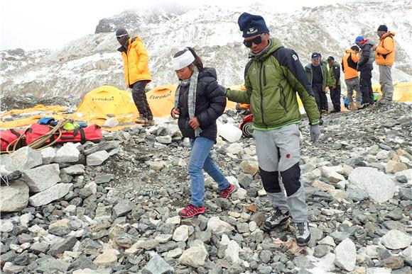 NEPAL EARTHQUAKE AFTERMATH