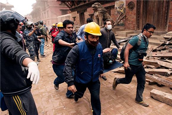 NEPAL EARTHQUAKE AFTERMATH