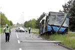 Zagreb: ZET-ov autobus udario u stup, ozlijeđeno više osoba 