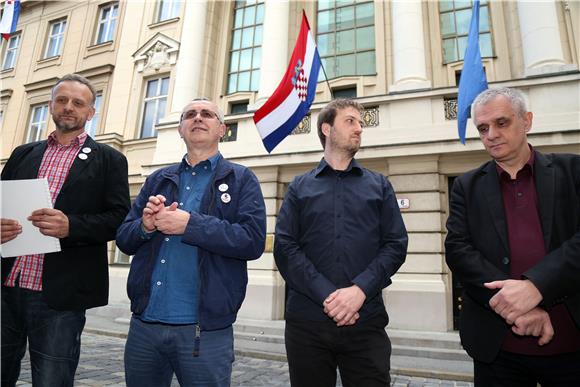 Zajednička konferencija uoči prvog čitanja Zakona o financiranu političkih aktivnosti, izborne promidžbe i referenduma