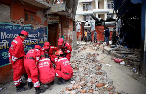 NEPAL EARTHQUAKE AFTERMATH