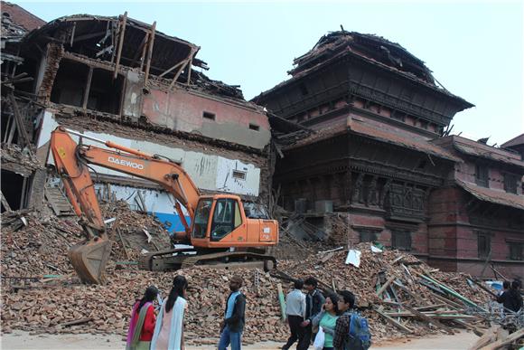 NEPAL EARTHQUAKE AFTERMATH