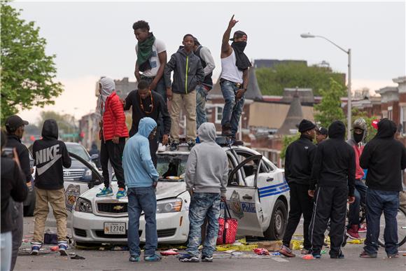 USA BALTIMORE PROTEST GRAY