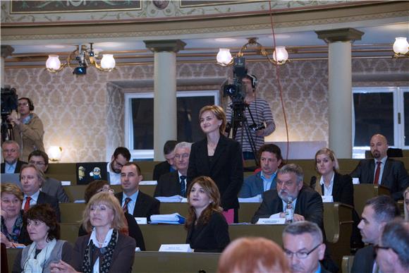 Sandra Švaljek prisegnula na dužnost gradske zastupnice