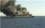 SPAIN FERRY FIRE