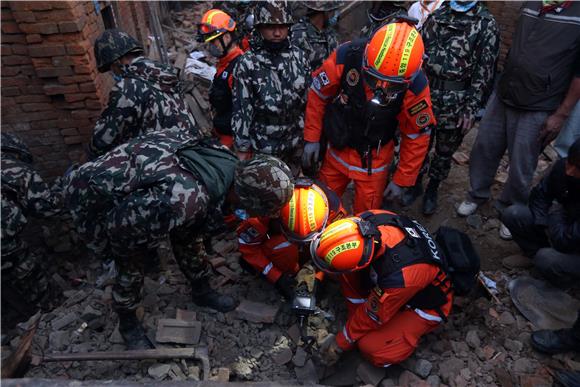 NEPAL EARTHQUAKE AFTERMATH