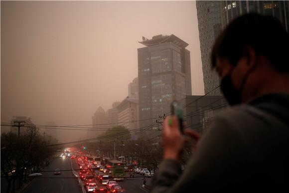 CHINA WEATHER SANDSTORM