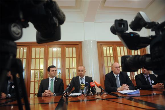 Konferencija za medije kluba zastupnika HDSSB-a