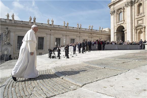 VATICAN CITY POPE GENERAL AUDIENCE