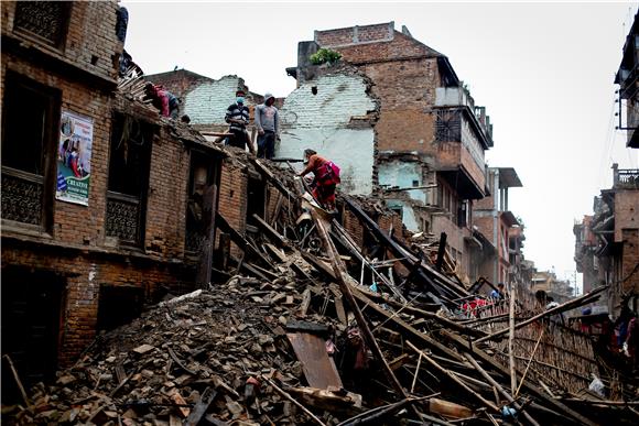 NEPAL EARTHQUAKE AFTERMATH