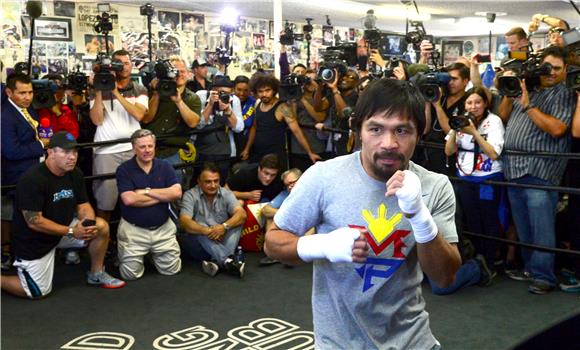 USA BOXING MANNY PACQUIAO