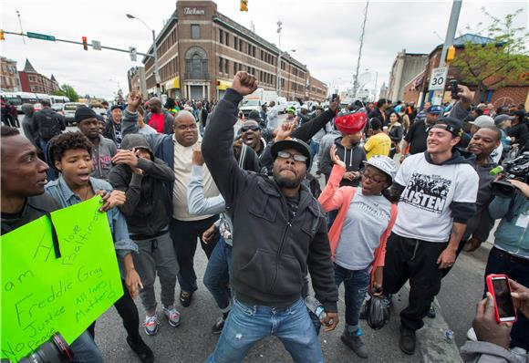 USA BALTIMORE PROTESTS