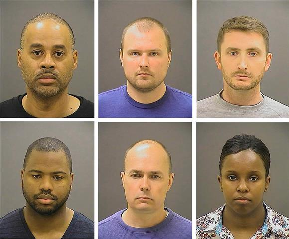 USA BALTIMORE POLICE OFFICERS CHARGED