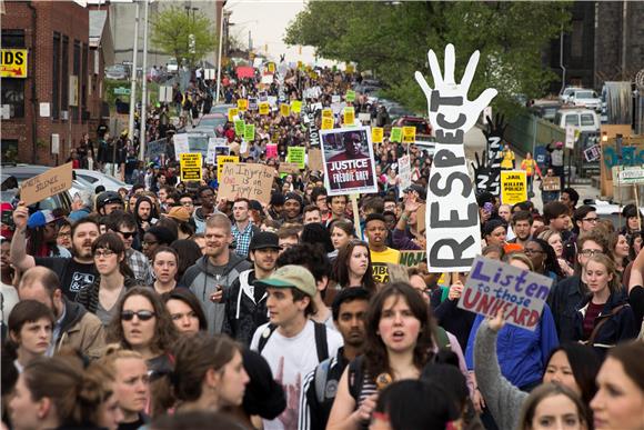 USA BALTIMORE PROTEST