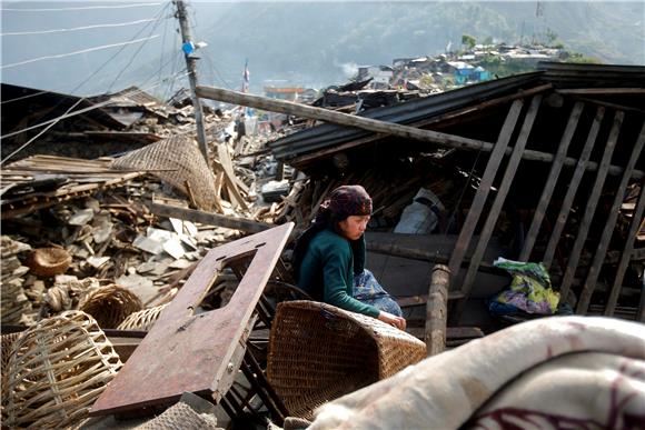 NEPAL EARTHQUAKE AFTERMATH