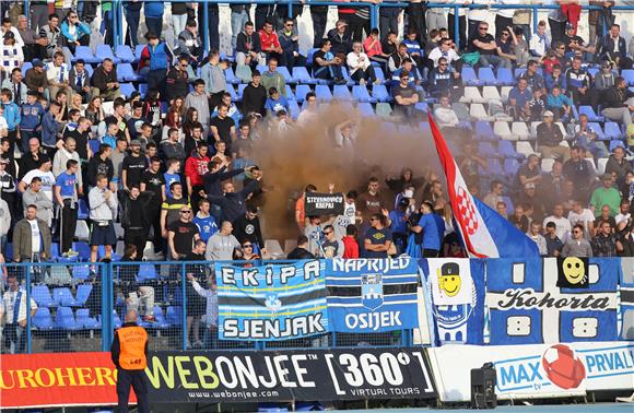 Prva HNL: Osijek - Zagreb 1-0 