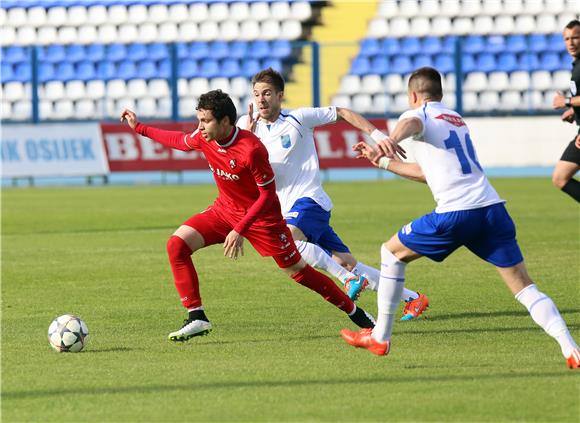 Prva HNL: Osijek - Zagreb 1-0 