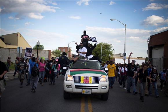 USA BALTIMORE PROTESTS