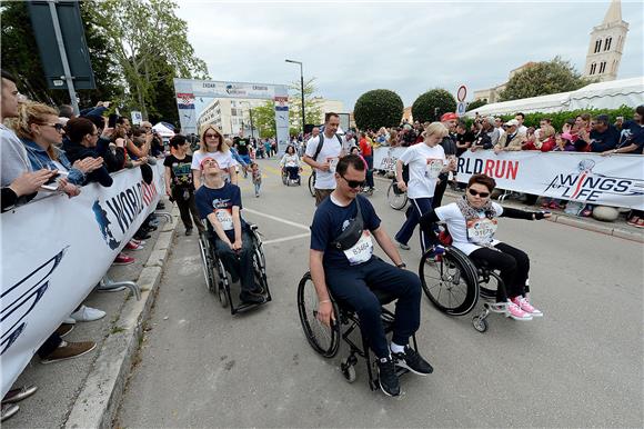 Zadar: Wings for Life World Run 2015. 