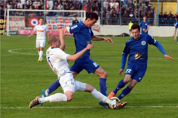 Utakmica 32. kola Prve HNL: Zadar - Hajduk