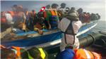 AT SEA ITALY MIGRATION RESCUE