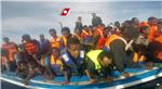 AT SEA ITALY MIGRATION RESCUE