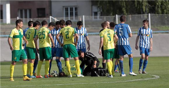 Utakmica 32. kola Prve HNL: Lokomotiva - Istra 1961