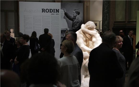 Svečano otvorenje izložbe 'Rodin u Meštrovićevu Zagrebu'