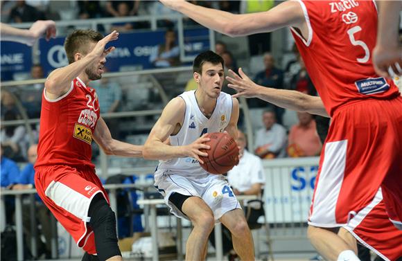 Utakmica 10. kola košarkaške Lige za prvaka: Zadar - Cedevita