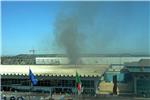 ITALY AIRPORT FIUMICINO FIRE