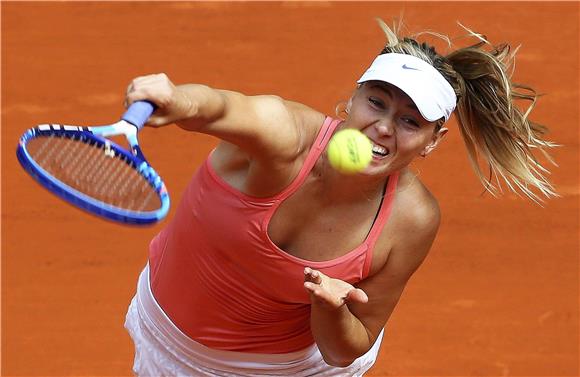 WTA Madrid: Šarapova prva polufinalistica