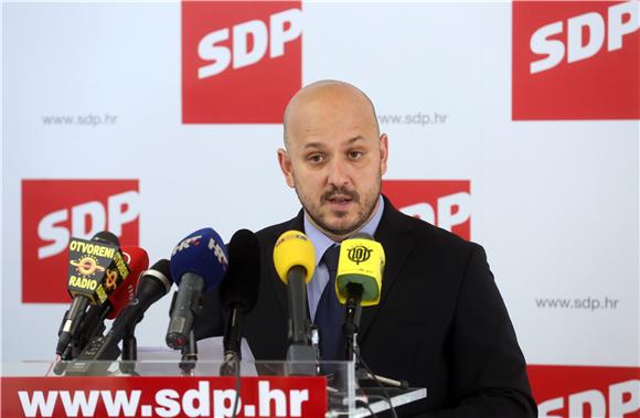 Tiskovna konferencija SDP-a