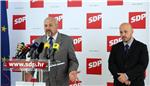 Tiskovna konferencija SDP-a