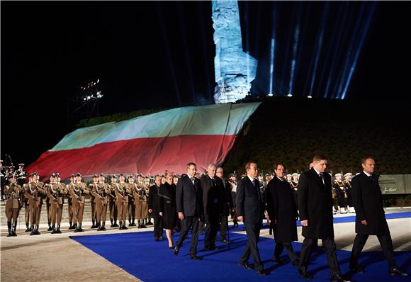 POLAND WWII VICTORY IN EUROPE 70TH ANNIVERSARY