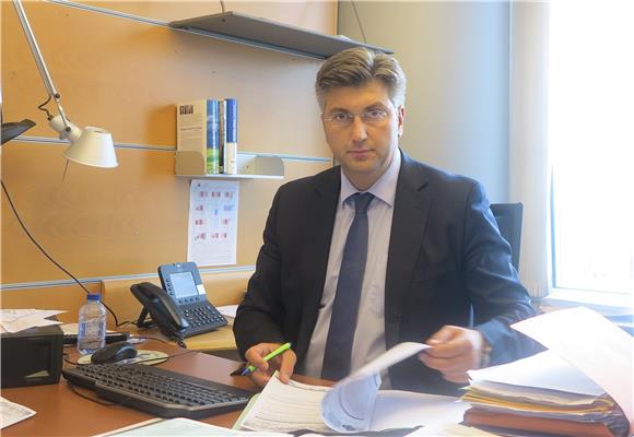 Plenkovic says Europe wants peaceful reintegration of occupied Ukrainian territory