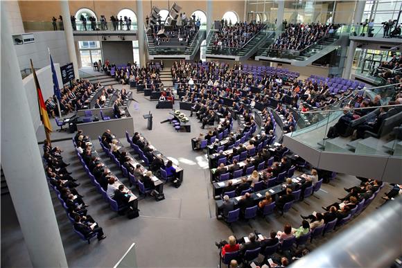 GERMANY PARLIAMENT WWII REMEMBRANCE